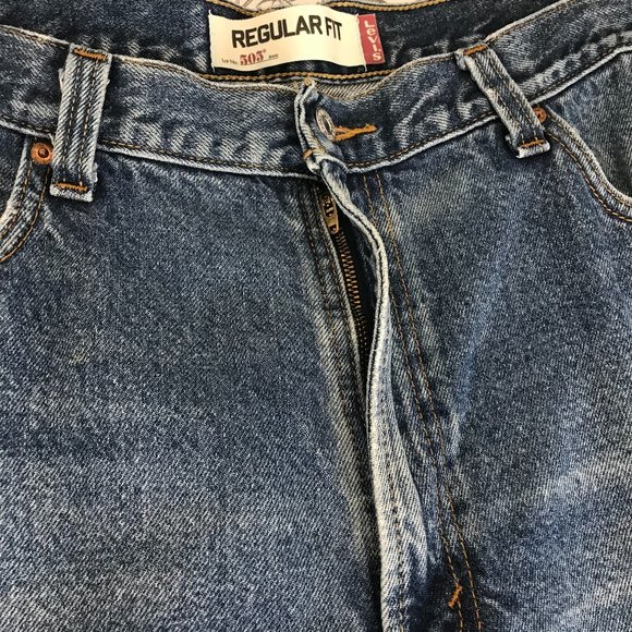 🛤️Levi's 505 Men's Jeans | Blue | 40W x 32L - Picture 7 of 11